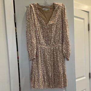 Vineyard Vines Beige Patterned Dress